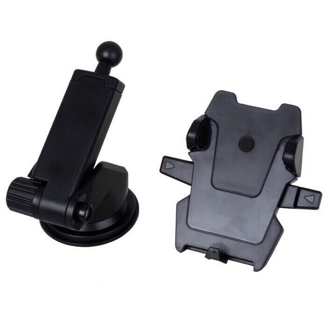 kẹp điện thoại trên ô tô - đế hít mặt kính - kẹp 360 độ (tặng ngay 1 ốp lưng bất kì) | BigBuy360 - bigbuy360.vn