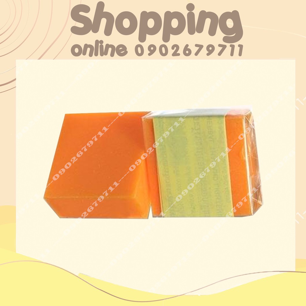 COMBO 12 Bánh Xà phòng Cam Nghệ Galong Orange Natural Thái Lan