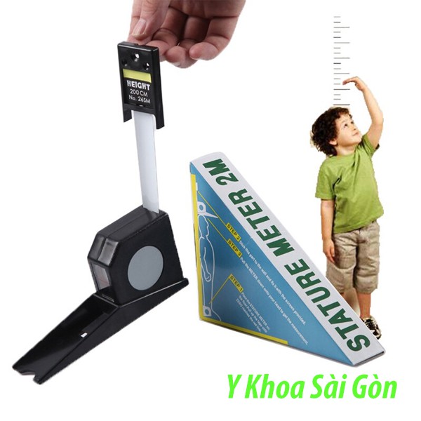 Thước Đo Chiều Cao Y Tế Dán Tường - Dài 2m - mới 100% - CÓ SHIP HỎA TỐC HCM