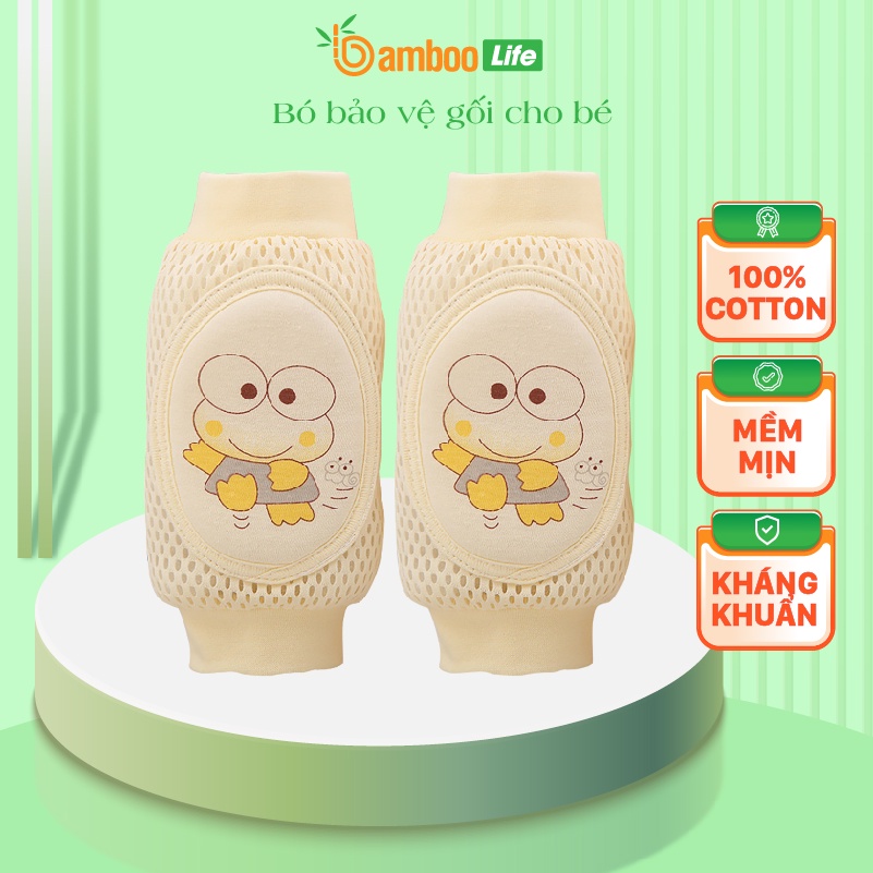 Bó bảo vệ gối cho bé Bamboo Life BL102 giúp bé không bị đau gối khi tập đi, tập bò