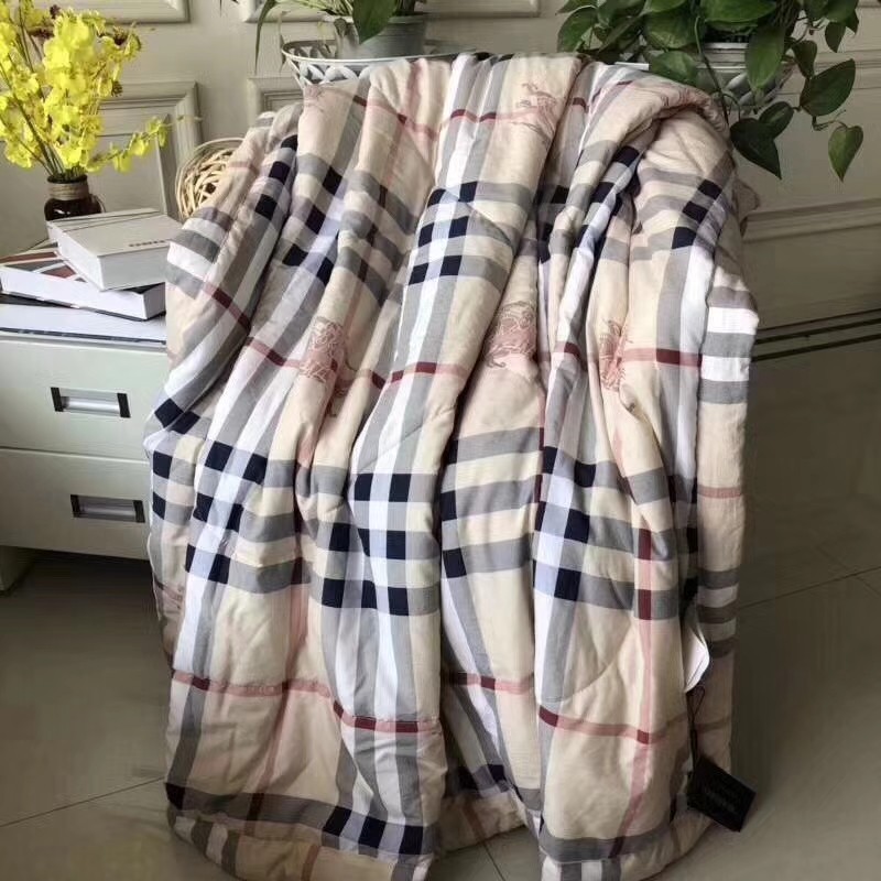 💖FREESHIP💖 Chăn Đũi Hè Burberry Kẻ Họa Tiết Cao Cấp 2mx2.3m