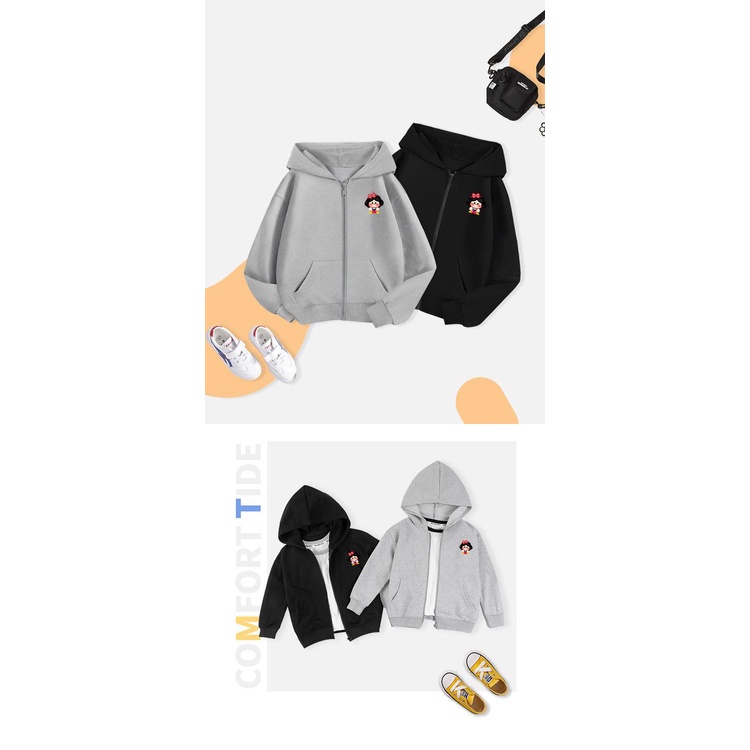 Áo khoác len mỏng IQ ANGEL thời trang thu xuân đáng yêu dành cho bé gái