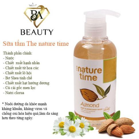 Sữa Tắm The Nature Time Baby Almond Body Wash - FLASH SALE 99K