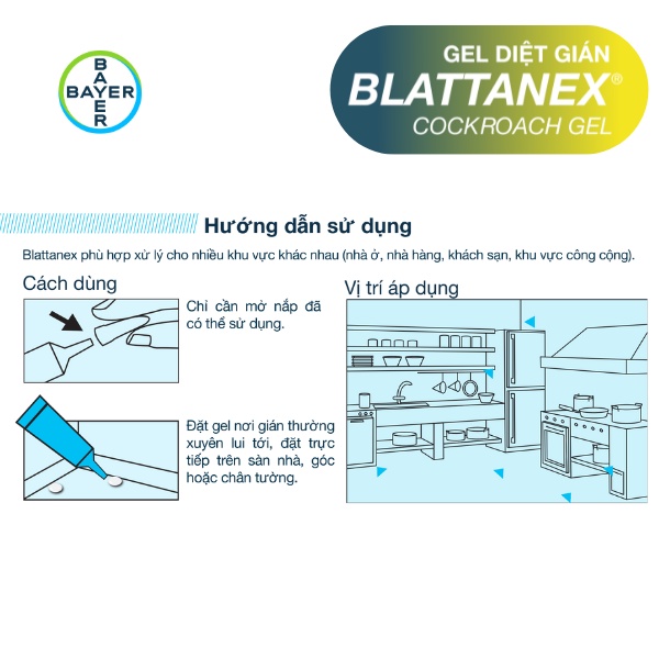 Gel Kiến Maxforce Quantum và Gel Gián Blattanex 12g Combo 2 loại