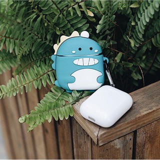 VỎ ỐP TAI NGHE BLUETOOTH I200 - AIRPODS, Mẫu khủng long Kute