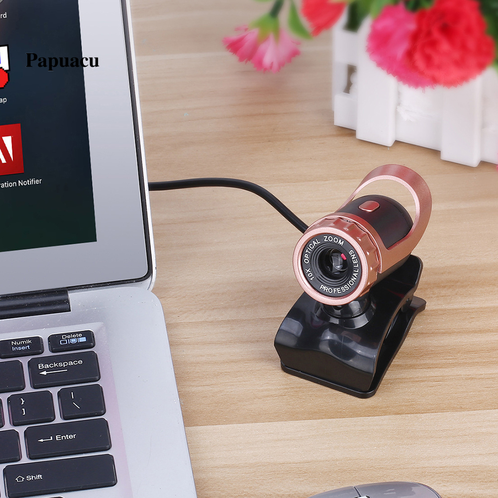 Sy Webcam Hd Usb Có Kẹp Gắn Cho Máy Tính Laptop