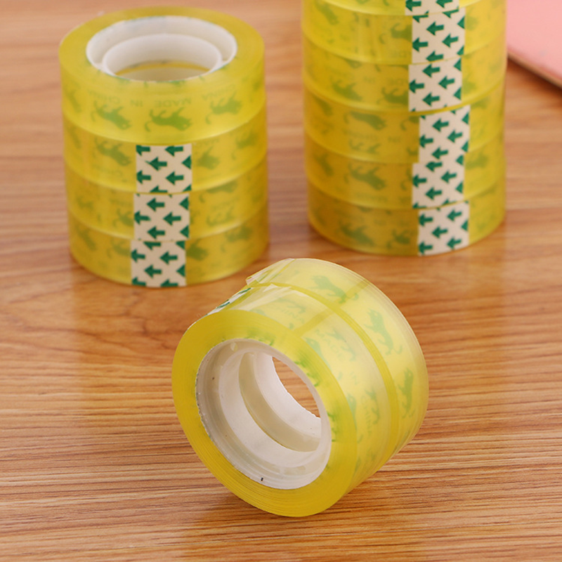 1pcs Clear Duct Tape/ Stationery / Office Supplies, Length 30 meters, Width 12 mm, Available 【YXC】