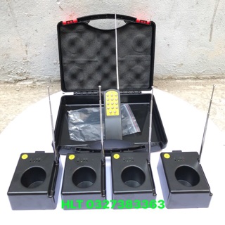 Kích pháo điện 9v bộ 4 đế