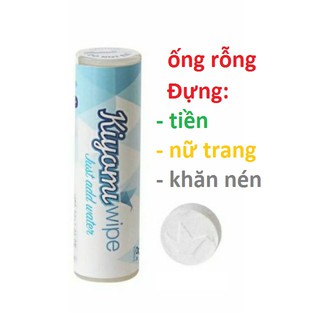 [BÁN TẶNG SALE 50%+] Ống tuyp nhựa đựng khăn giấy nén đa năng
