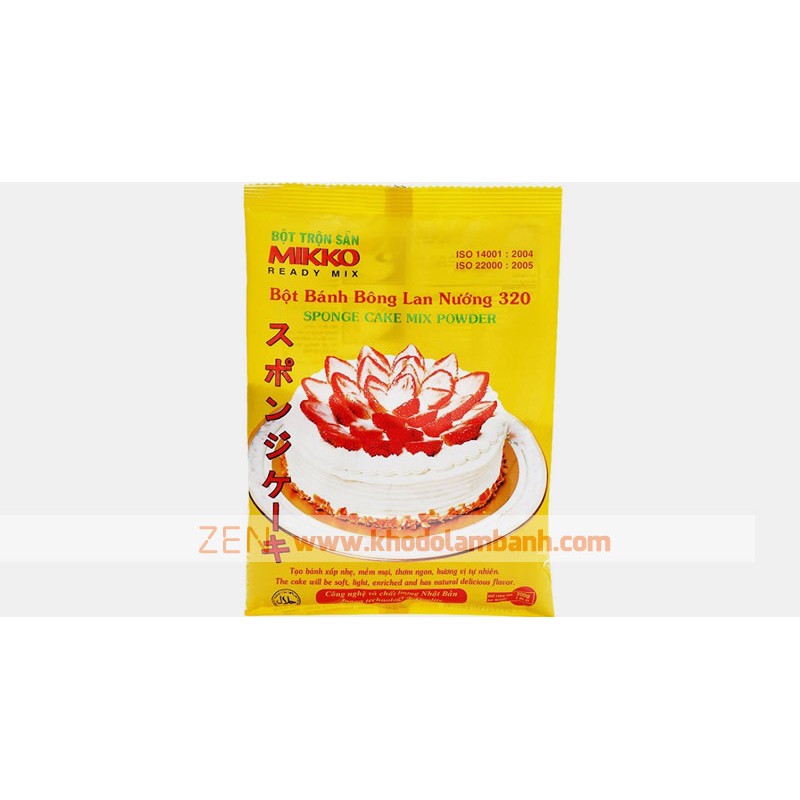 Bột bông lan Mikko 200g