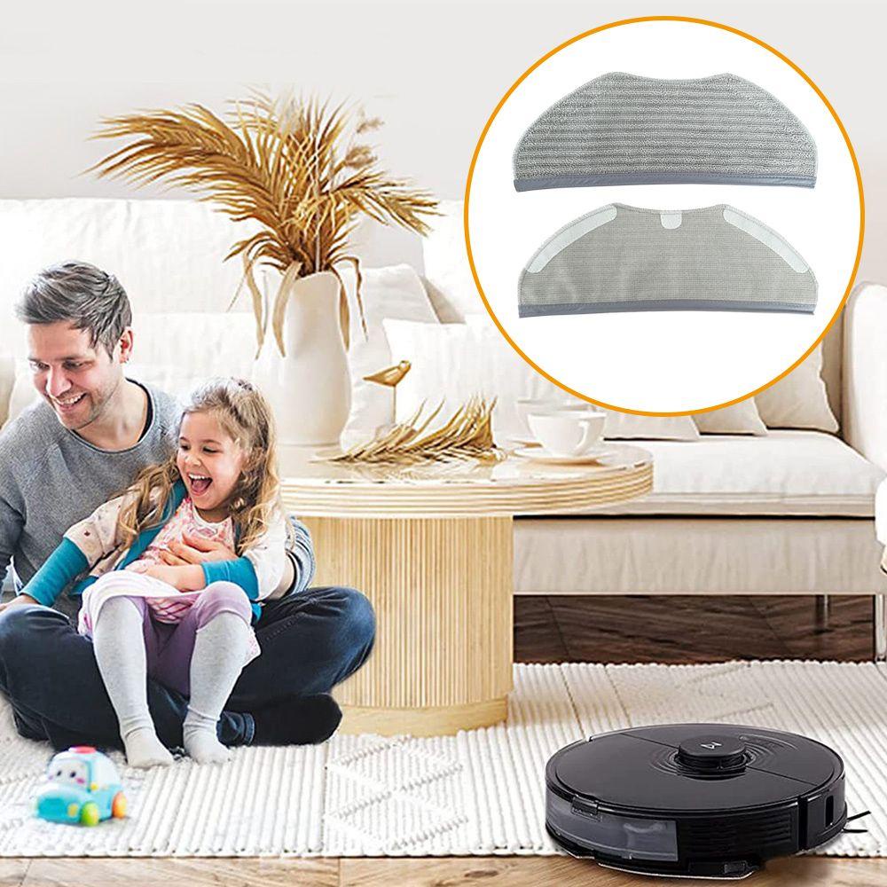 Giẻ Lau Bằng Sợi Micro Có Thể Giặt Sạch Tiện Dụng Cho Robot Hút Bụi