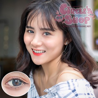 Kính Giãn Tròng Màu Blue - Lens Chính Hãng (Tặng Khay) Mẫu BXA.1