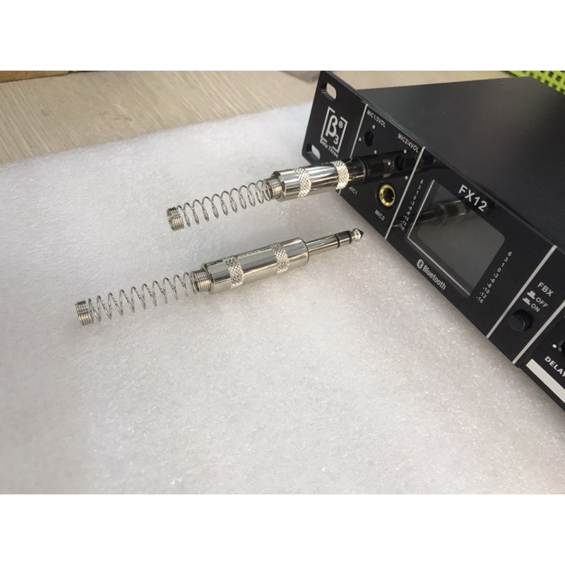 Jack 6 ly Chuôi lò xo - Jack Hàn Chuẩn Stereo nhập Taiwan