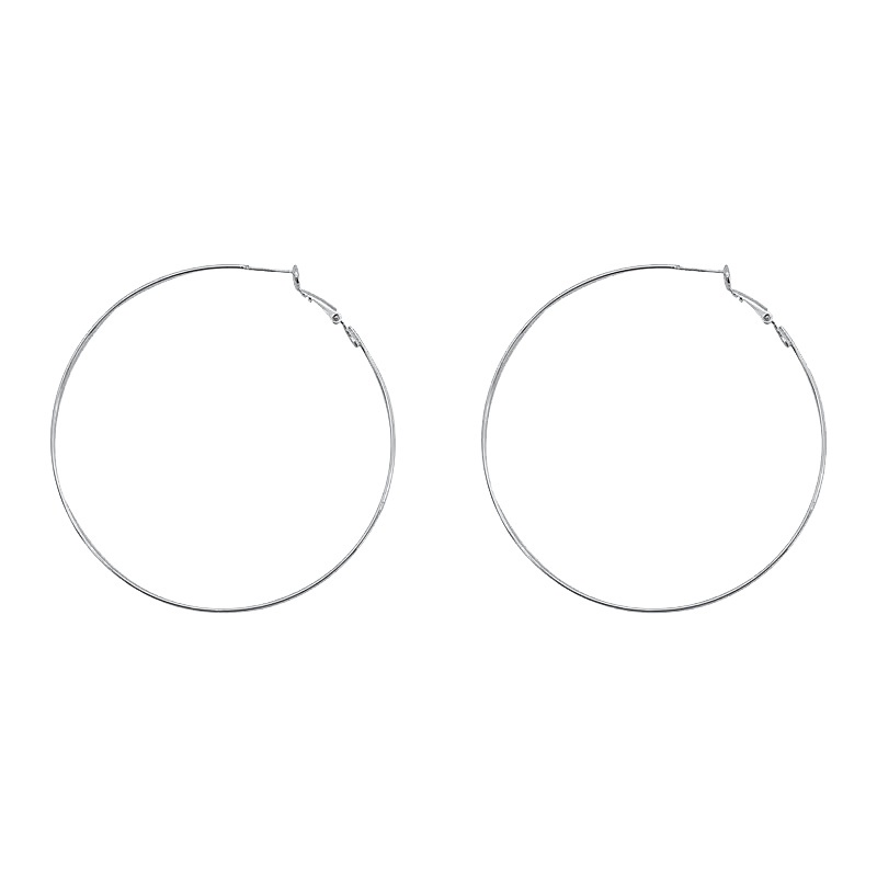 Khuyên Tai Tròn Lớn Thanh Lịch