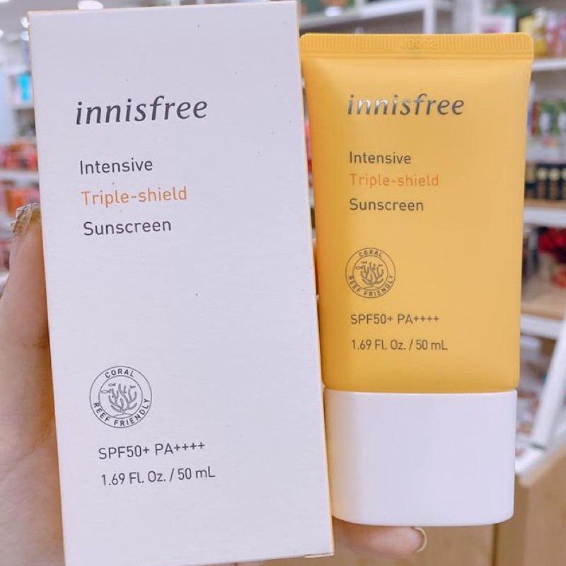 [Hàng AUTH] Kem Chống Nắng Innisfree Intensive Anti-pollution Suncreen SPF50+PA++++
