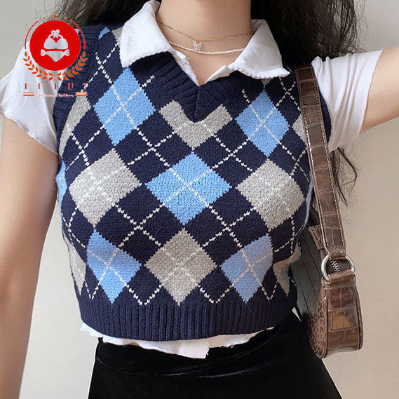 Áo Len Không Tay Thân Ngắn Thời Trang Dành Cho Phụ Nữ | BigBuy360 - bigbuy360.vn