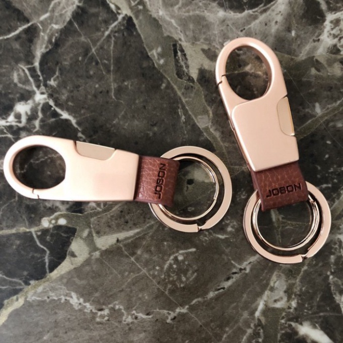 Móc treo chìa khóa đa năng cho ô tô, xe máy, gia đình. Thương hiệu Jobon ZB-028 - HÀNG CHÍNH HÃNG