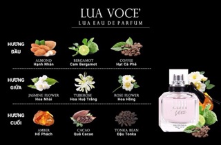 [Chính Hãng 100%]Nước Hoa Nữ Cao Cấp LUA VOCE( Thanh lý hàng mất hộp)