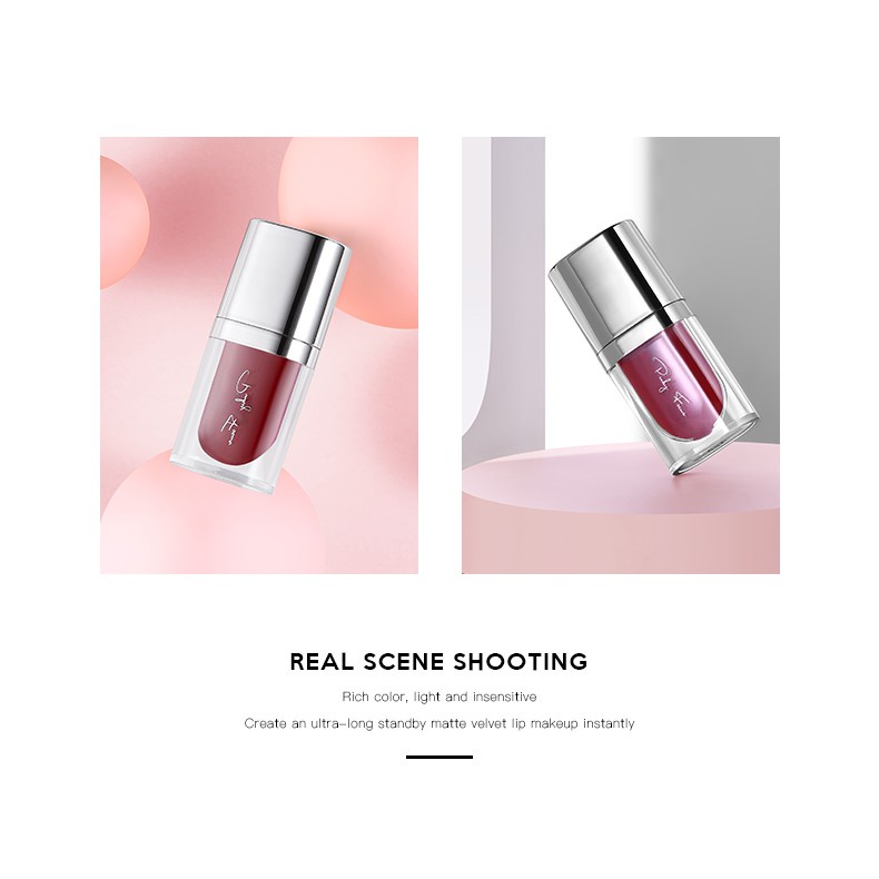 Son Môi Pudaier Chống Thấm Nước Bền Màu Lâu Trôi Có 3 Màu 40g