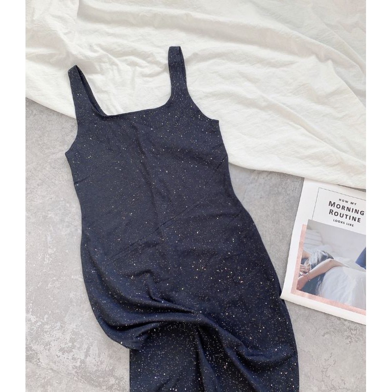 ĐẦM BODY CỔ U Kim TUYẾN TÔN DÁNG ❤HÀNG SẴN ❤CAM KẾT ĐẸP ❤CÓ HÌNH THẬT DBD1021