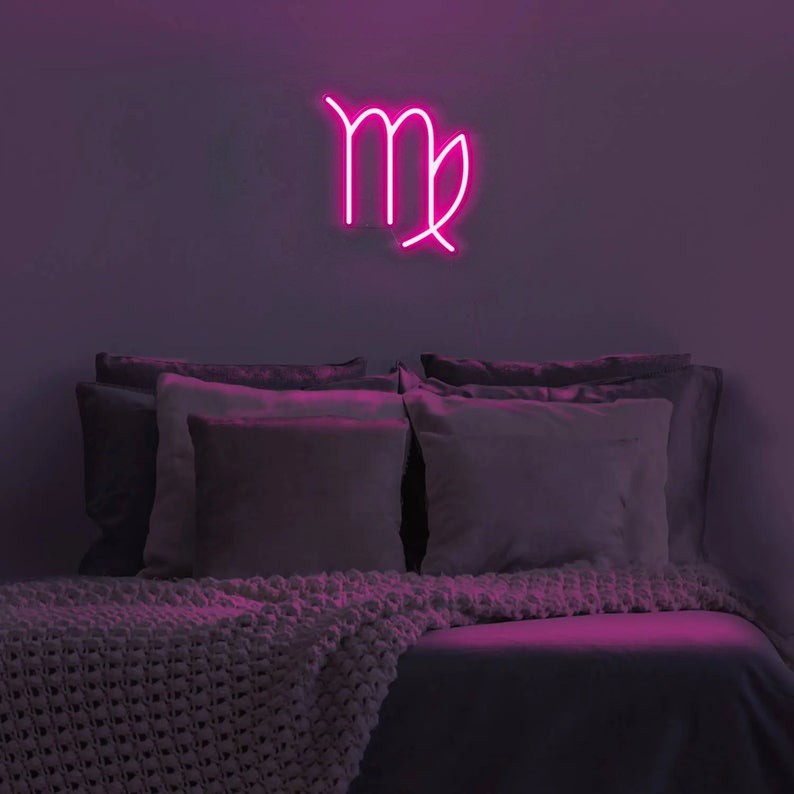 Đèn led Neon trang trí hình Cung Hoàng Đạo| Đèn neon trang trí phòng ngủ, treo tường