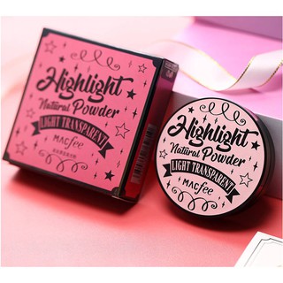 Phấn Tạo Khối 3 Màu Macfee Light Transparent MAC04