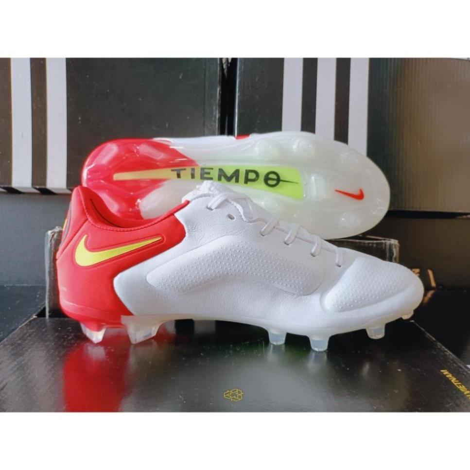 Giày đá bóng Tiempo Legend 9 Pro FG ( Trắng ) ZRA 🕊️ 📷