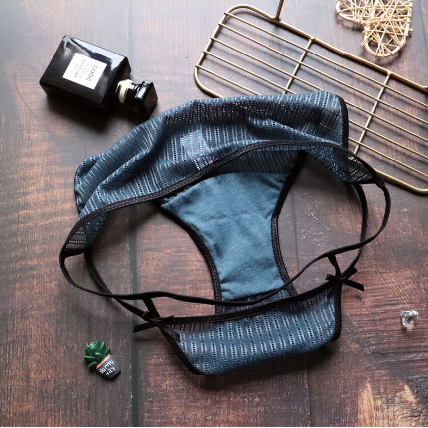 Quần Lót Ren Lưới Dây Mảnh Siêu Thoáng Khí P375