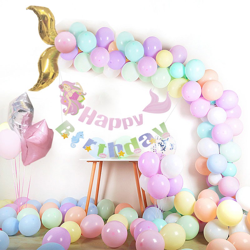 Set 89 Bong Bóng 30.48 cm Trang Trí Tiệc Sinh Nhật Cho Bé