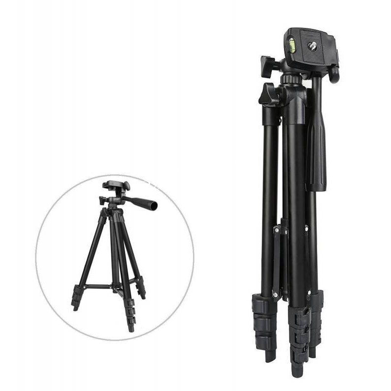 Gậy 3 chân Tripod TF 3120 mẫu mới 2018 ( tặng kèm đầu kẹp điện thoại và remote)