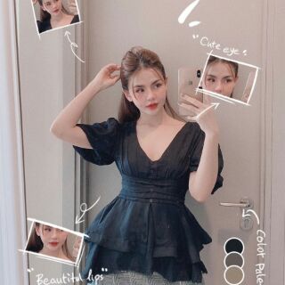 [SỈ - Lẻ] ÁO PEPLUM BÈO NHÚN EO !!!!!!!!!!!!!!