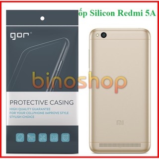 Ốp dẻo silicon trong suốt Xiaomi Redmi 5A - Gor