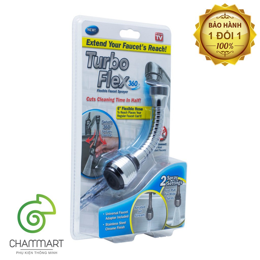 Đầu vòi xịt nước tăng áp Free ship Đầu vòi chậu rửa bát dễ dàng lắp đặt - Có hướng dẫn lắp đặt