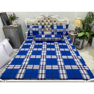 Bộ Drap Thun Hàn Quốc mát lạnh 4 món (Inbox nhiều mẫu lựa chọn)