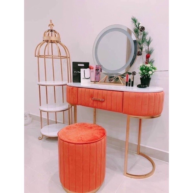 Bàn phấn bọc nỉ đủ màu giá rẻ