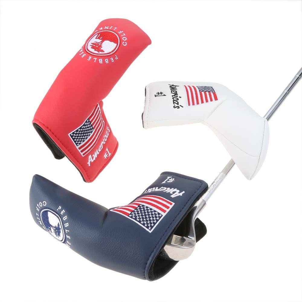 MMULCK Bọc đầu gậy golf hoạt hình chữ thêu chống thấm nước bụi bặm