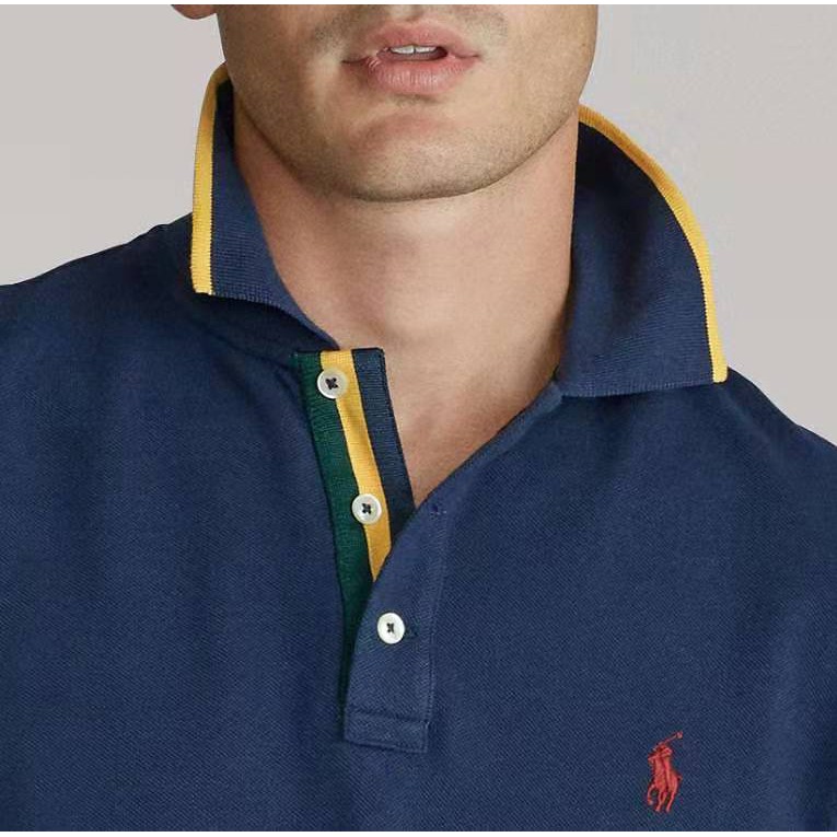 áo polo Ngắn Tay In Logo Ralph Lauren Thời Trang Mùa Hè Dành Cho Nam