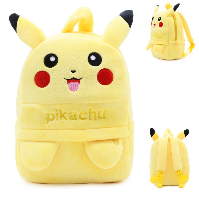 Ba Lô Đi Học Hình Pikachu Dễ Thương Cho Bé