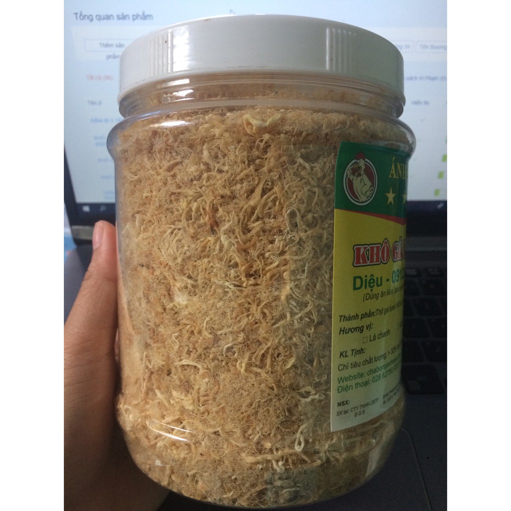 CHÀ BÔNG HEO SỢI 500G TẶNG 100G công thức Bắc (vị vừa có hậu hơi ngọt của thịt)
