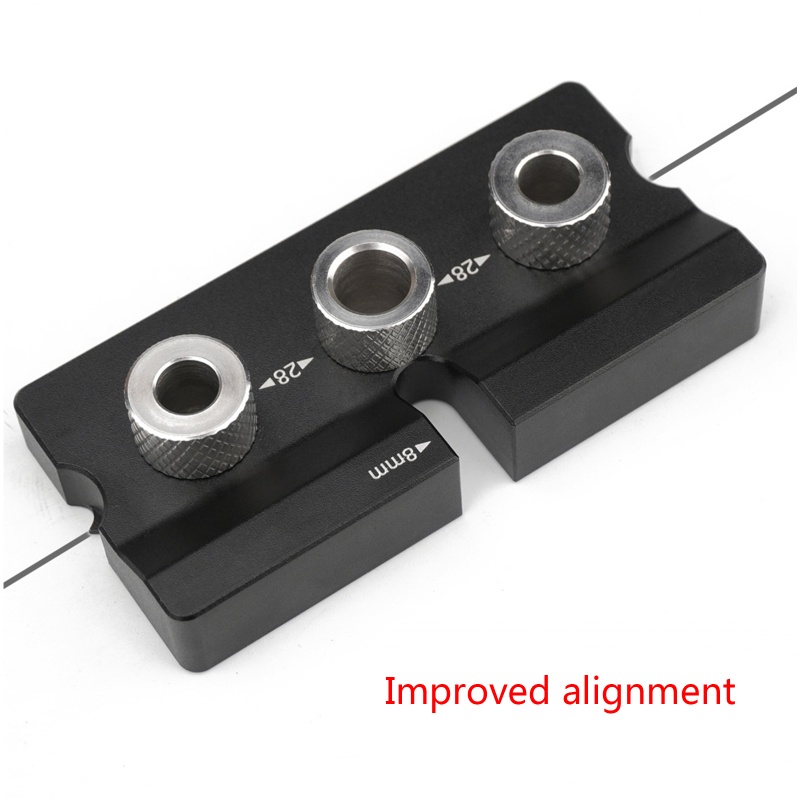 Dụng Cụ Định Vị Lỗ Khoan Bằng Hợp Kim Nhôm 8mm 10mm 3 Trong 1 Chuyên Dụng