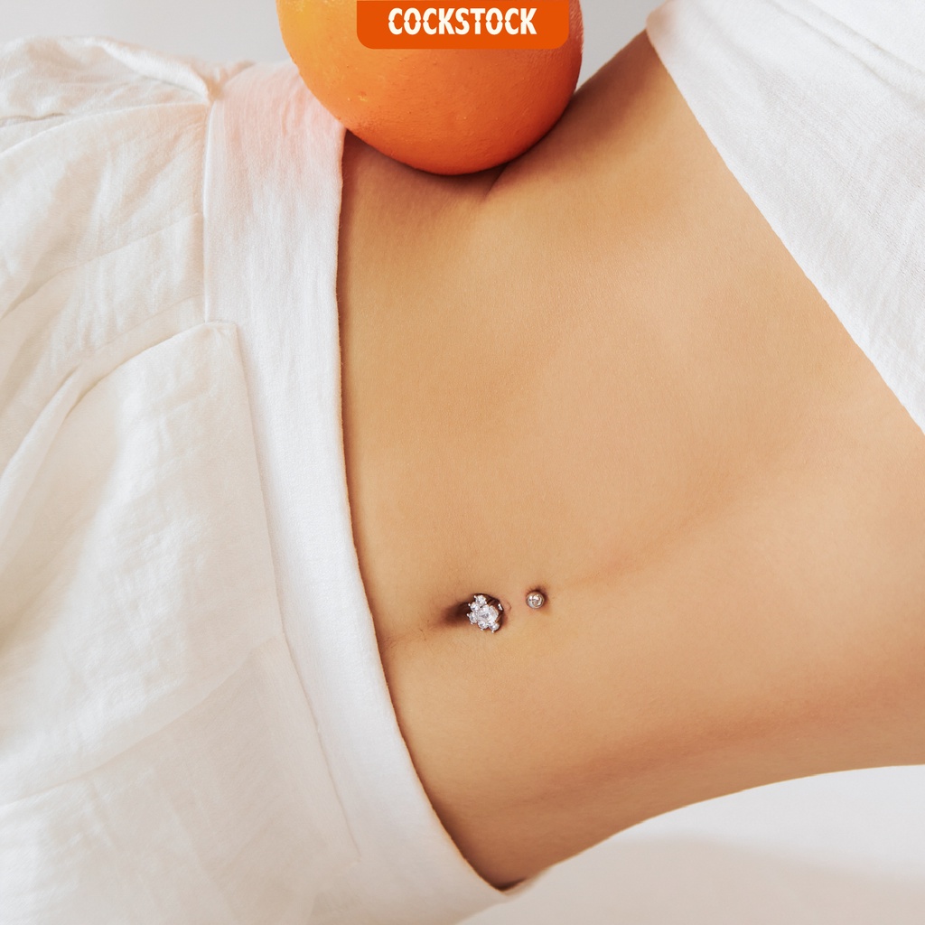 Khuyên rốn Mandala Diamond CockStock