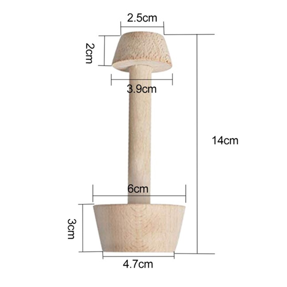 Khuôn Làm Bánh Trứng Hai Mặt Bằng Gỗ Tiện Dụng Cho Nhà Bếp