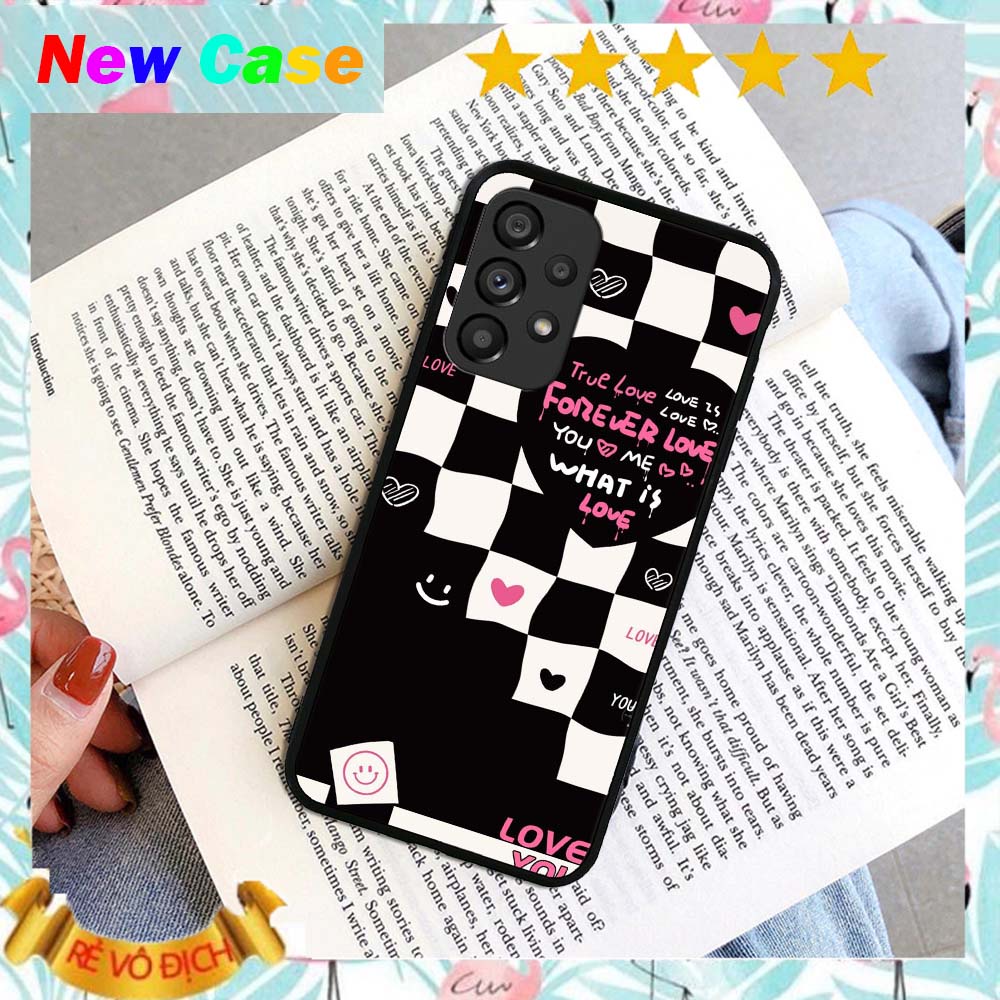Ốp lưng Samsung A13 / A23 / A33 / A53 / A73 5G in hình caro good love cao cấp