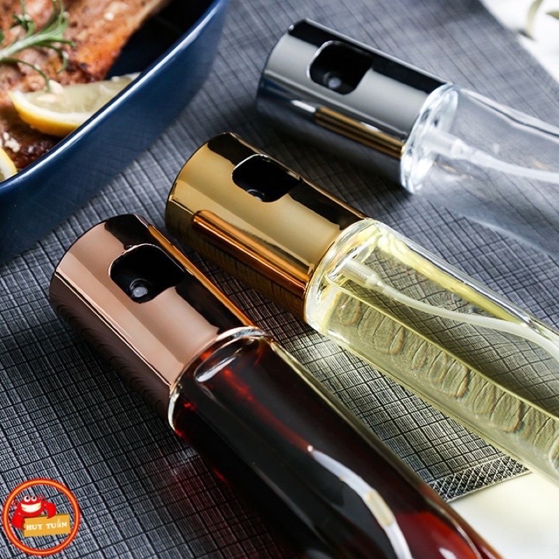 🇻🇳BÌNH XỊT DẦU ĂN THUỶ TINH,CHAI XỊT DẦU ĂN PHUN SƯƠNG DÀNH CHO NỒI CHIÊN