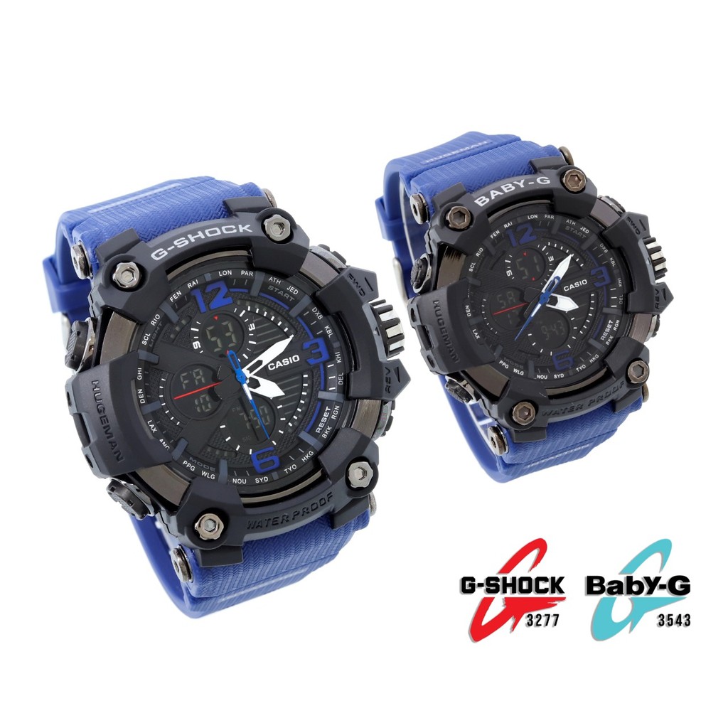 Áo Thun In Hình Baby G Shock Baby G (Series 3277 / 3543) Cho Cặp Đôi