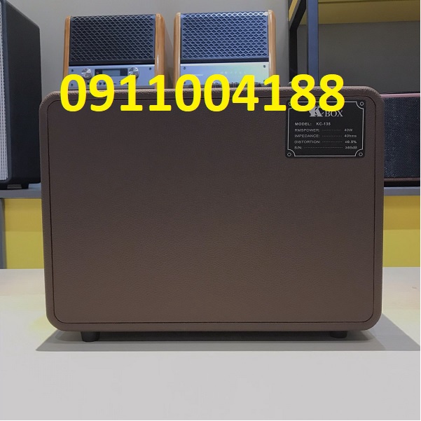 Loa karaoke mini KCBOX KC135 Hàng chính hãng, Công Suất 200W, Micro chỉnh Reverd hát karaoke cực hay + Bh 12 tháng