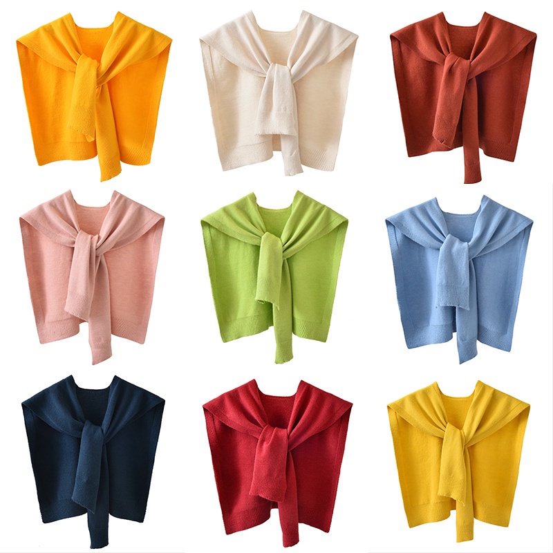 Khăn choàng dệt kim chống nắng thời trang - Hàng nhập khẩu