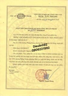 Cốm vi sinh BIO Safikid