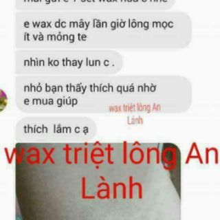 TRIỆT LÔNG NÁCH AN LÀNH