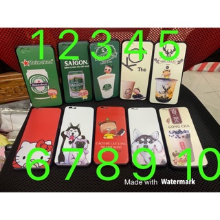 Ốp lưng iPhone 6/6S, 6plus, 7plus/8plus in hình cute